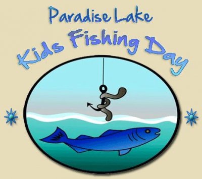 Clip art of a hook with a worm dangling above water where a fish waits beneath the surface Clip art of a hook with a worm dangling above water where a fish waits beneath the surface